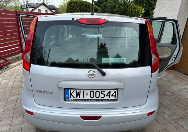 Nissan Note cena 10000 przebieg: 207963, rok produkcji 2007 z Iława małe 191